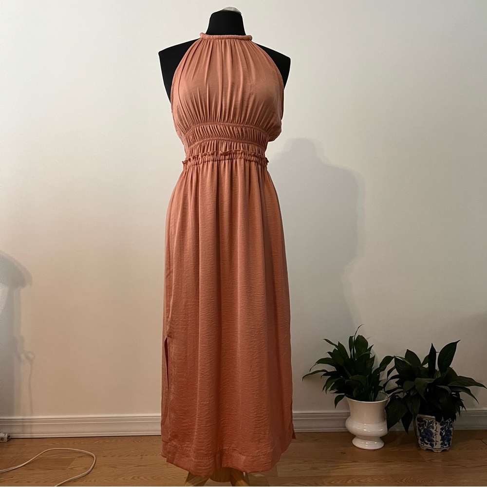 Tahari Bare Shoulder Dress